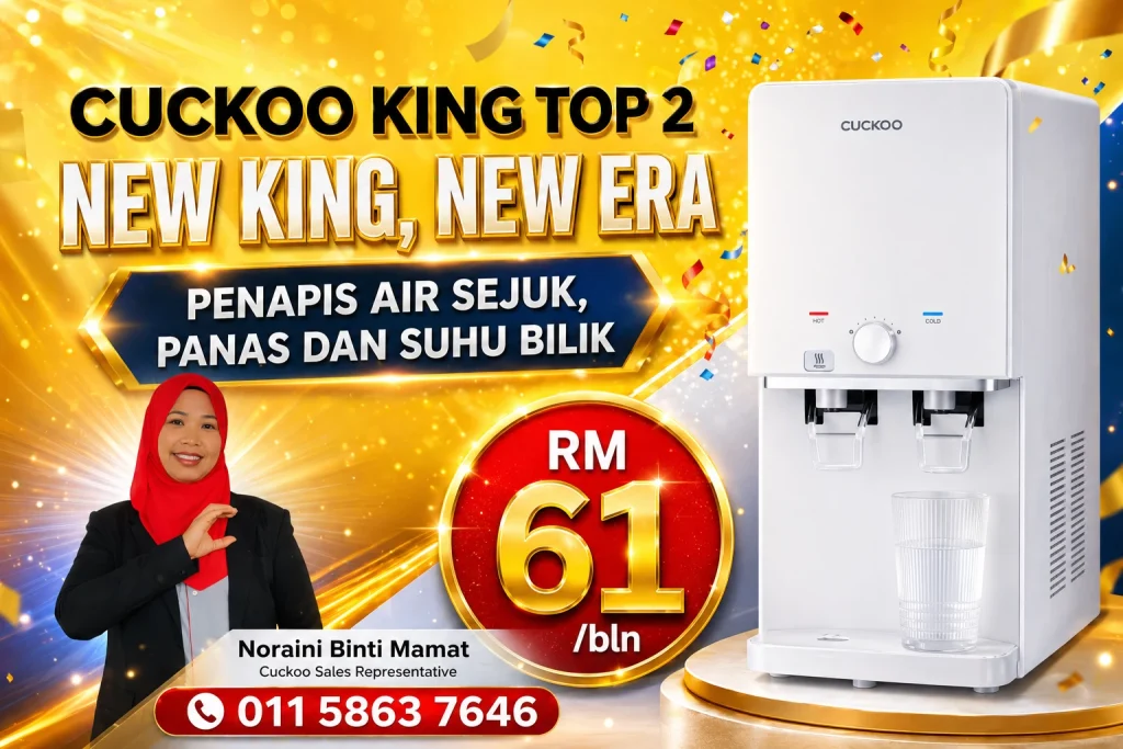 Cuckoo Malaysia Kingtop 2 Banner