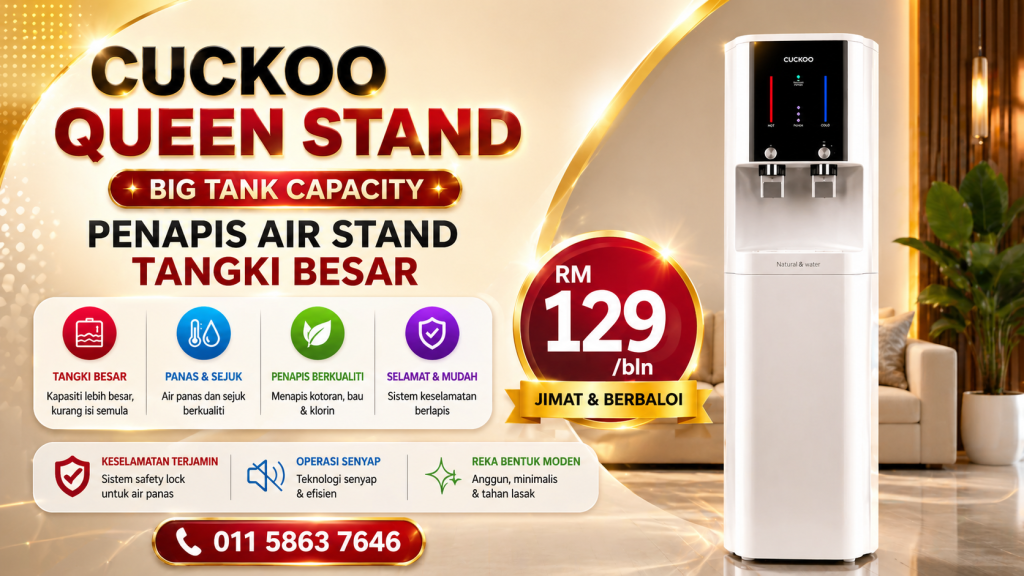 Cuckoo Queen Stand Malaysia Banner
