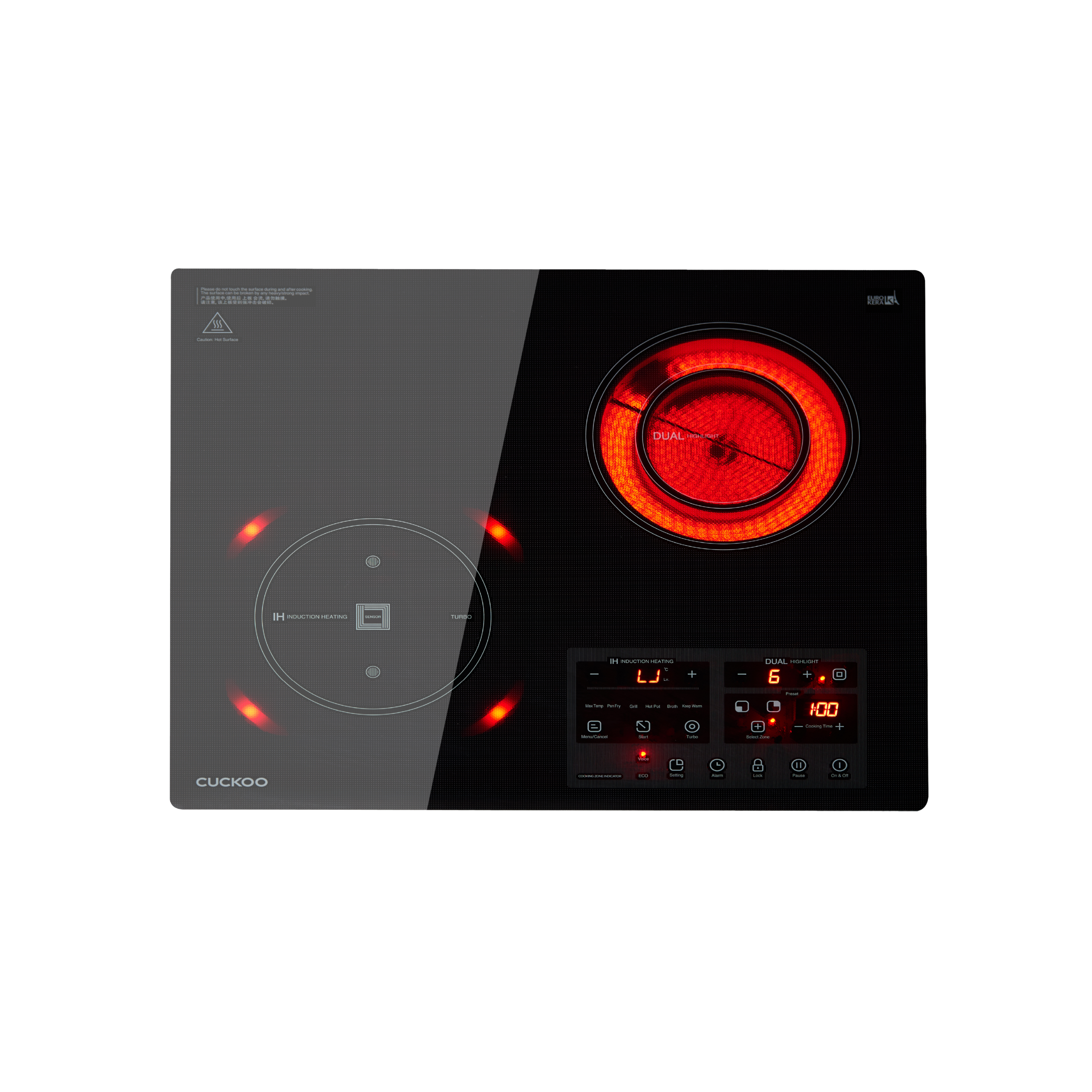 INDUCTWO Top View Showcase