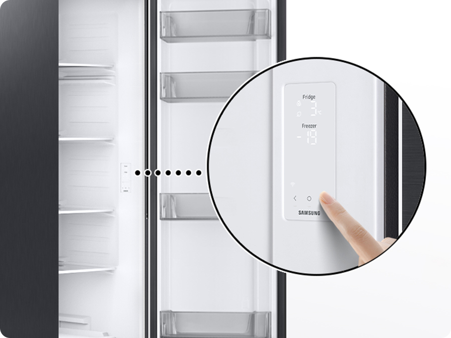 Easy Access Controls and Hidden Display